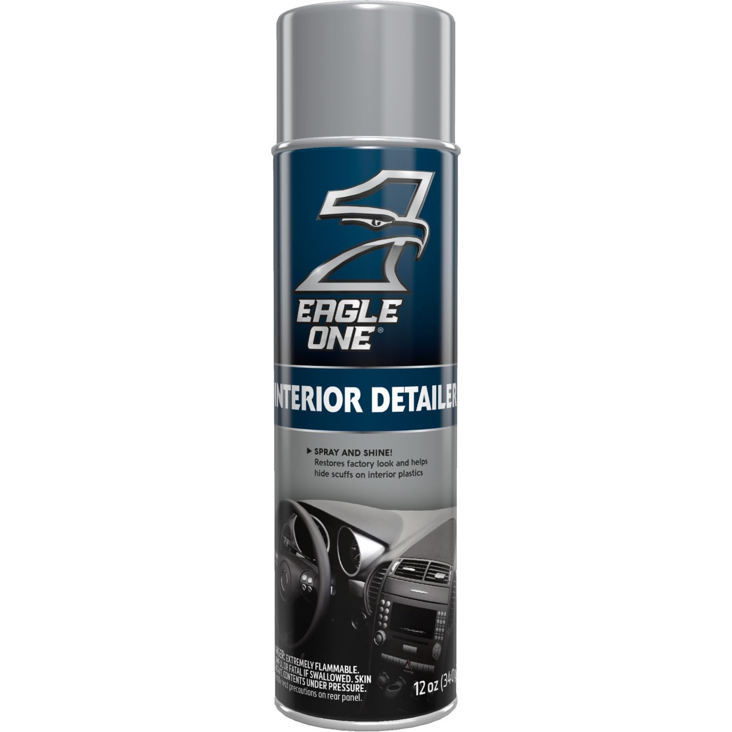 Car Interior Detailer Spray – One Step Cleaner for Cars & Trucks, 12 Oz