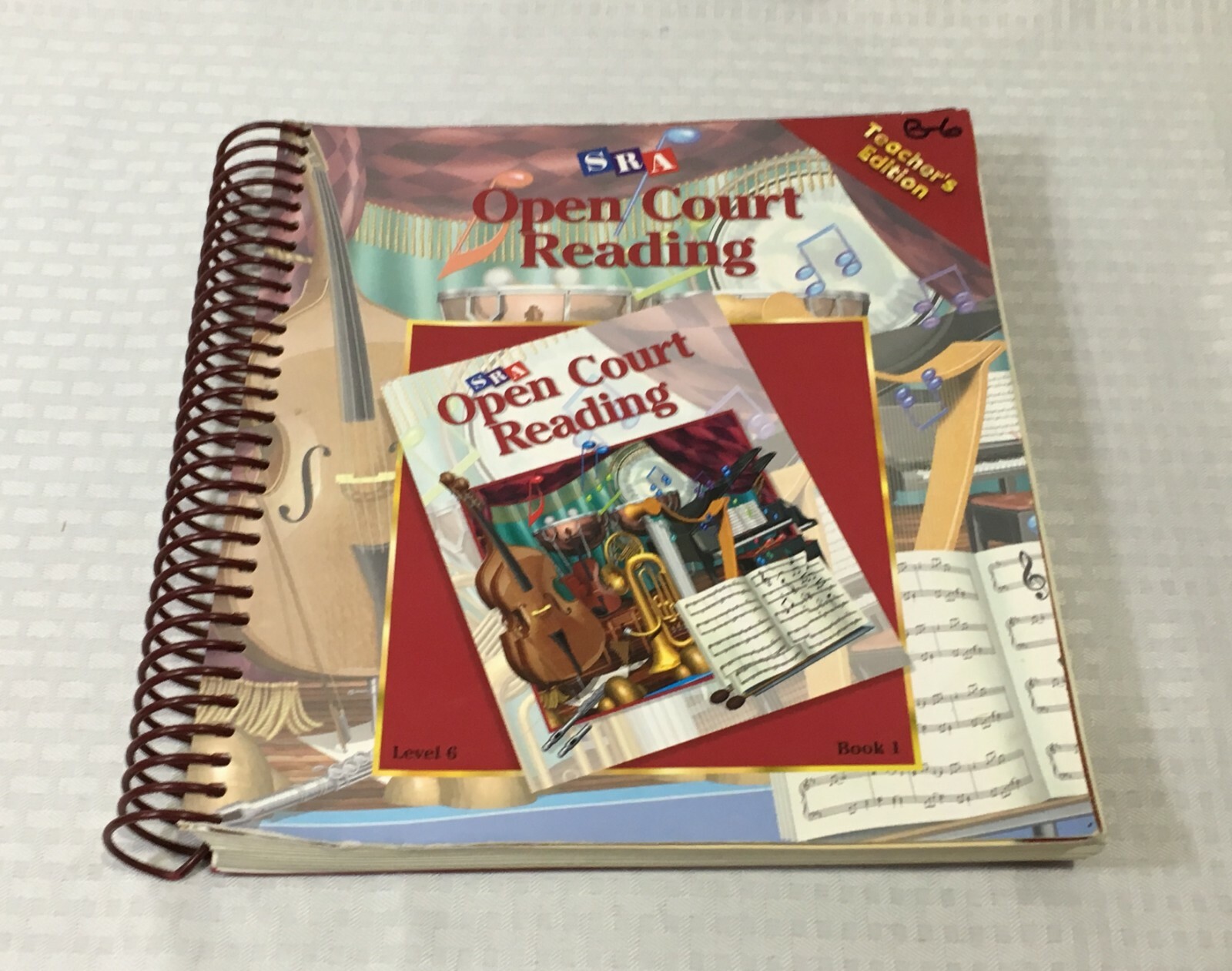 SRA OPEN COURT READING LEVEL 6 BOOK 1 – TEACHER&rsquo;S EDITION – C 2000