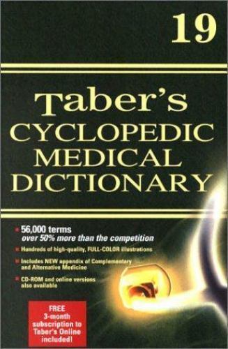 Taber&rsquo;s Cyclopedic Medical Dictionary by Donald Venes