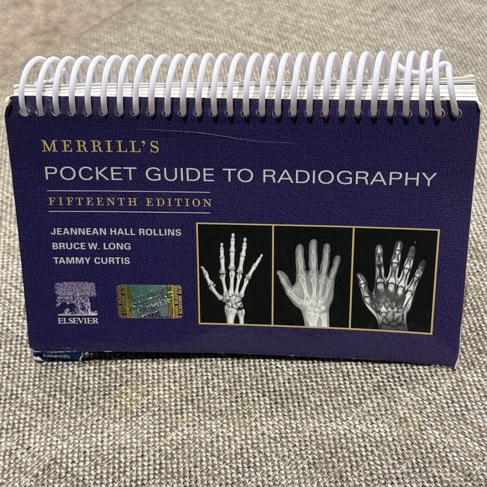 Merrill&rsquo;s Pocket Guide to Radiography by Jeannean Hall Rollins 2022, Spiral Read
