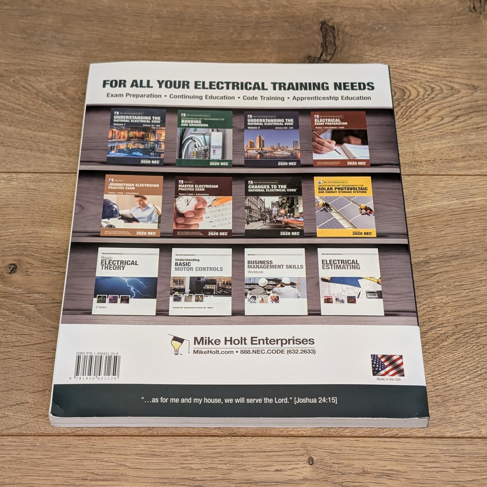Mike Holt&rsquo;s Illustrated Electrical Apprenticeship Year Supplement 2020 NEC Lev 1