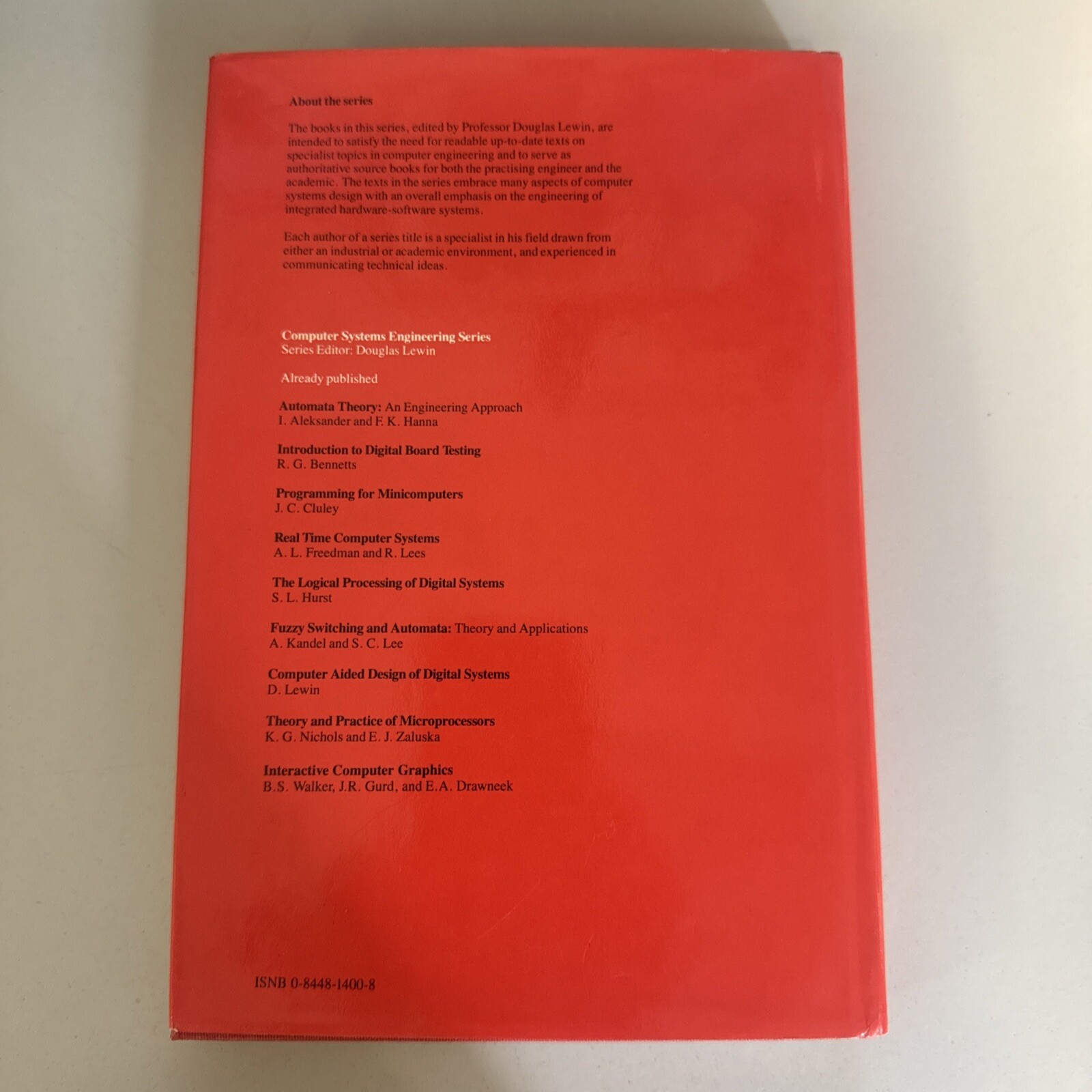 Minicomputer and MIcroprocessor Interfacing by J C Cluley (1982, Hardcover)