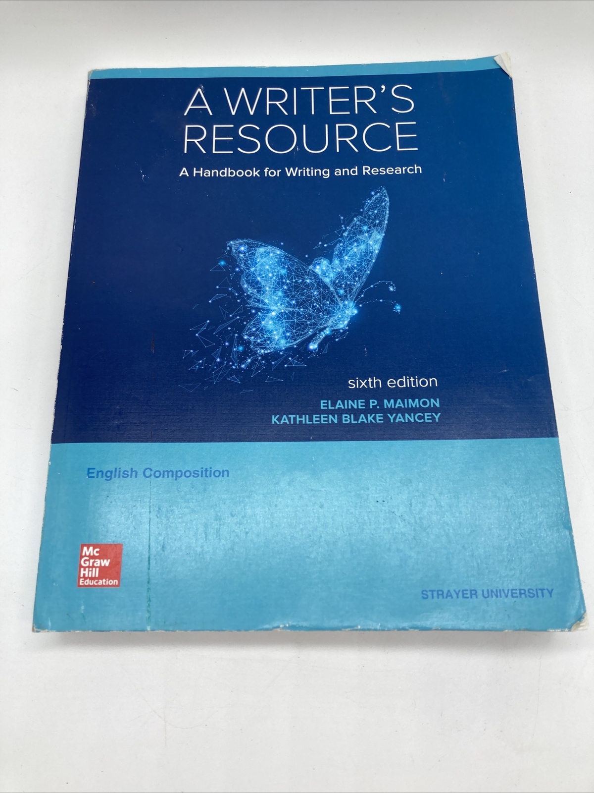 Writer&rsquo;s Resource Handbook for Writing & Research English Composition 6th Ed