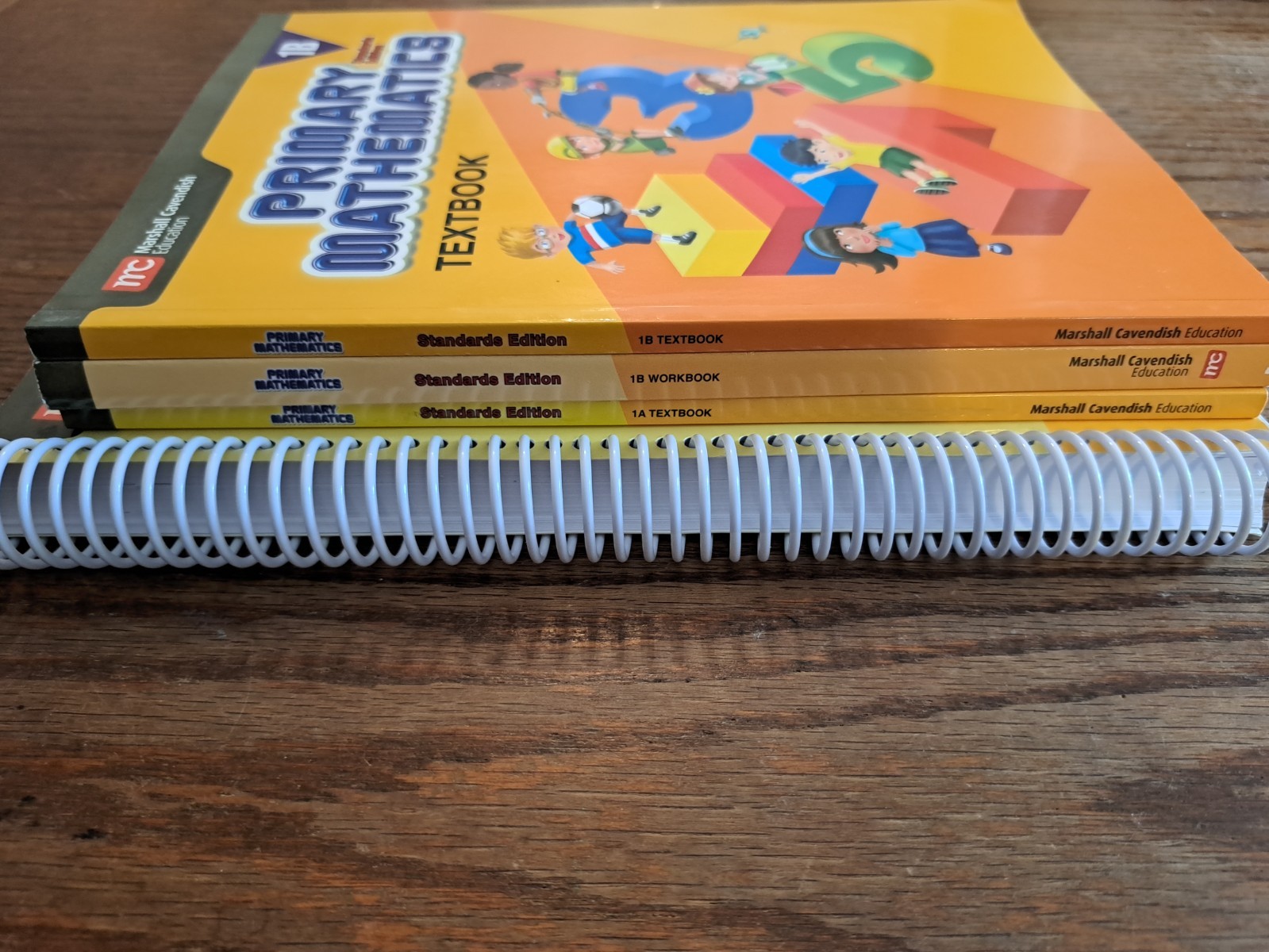 Lot 4 Marshall Cavendish Primary Mathematics Workbooks Textbooks Teacher&rsquo;s 1A 1B
