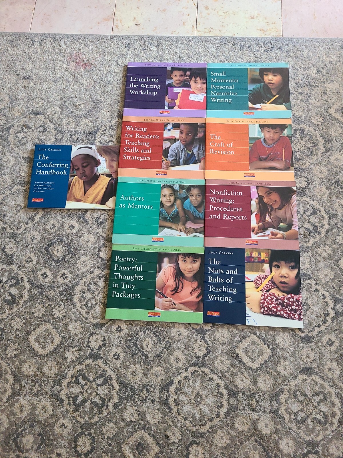 Lot of 9 Lucy Calkins Grade 2 Firsthand Heinemann Homeschooling Great Condition