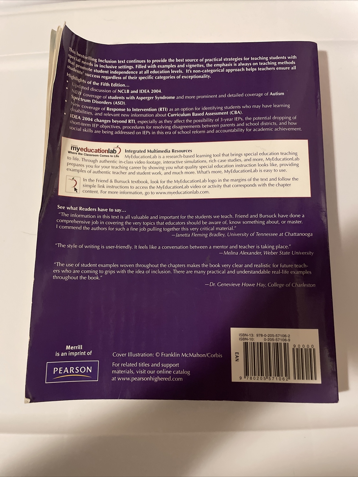 Including Students With Special Needs: A Practical Guide for Classroom Teachers