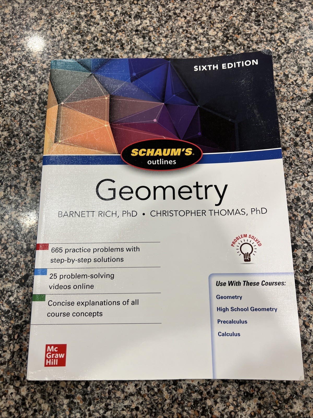 Schaum&rsquo;s Outline of Geometry by Barnett Rich and Christopher Thomas