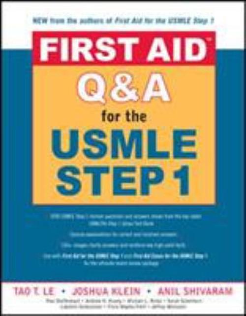 First Aidtm Q&a for the USMLE Step 1 Paperback Tao Le