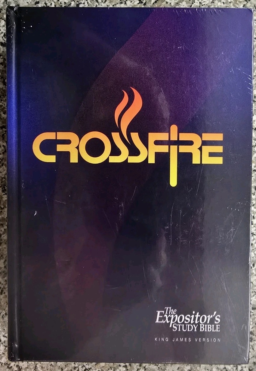 CROSSFIRE Edition The Expositor&rsquo;s Study Bible. KJV Jimmy Swaggart Hardcover. NEW