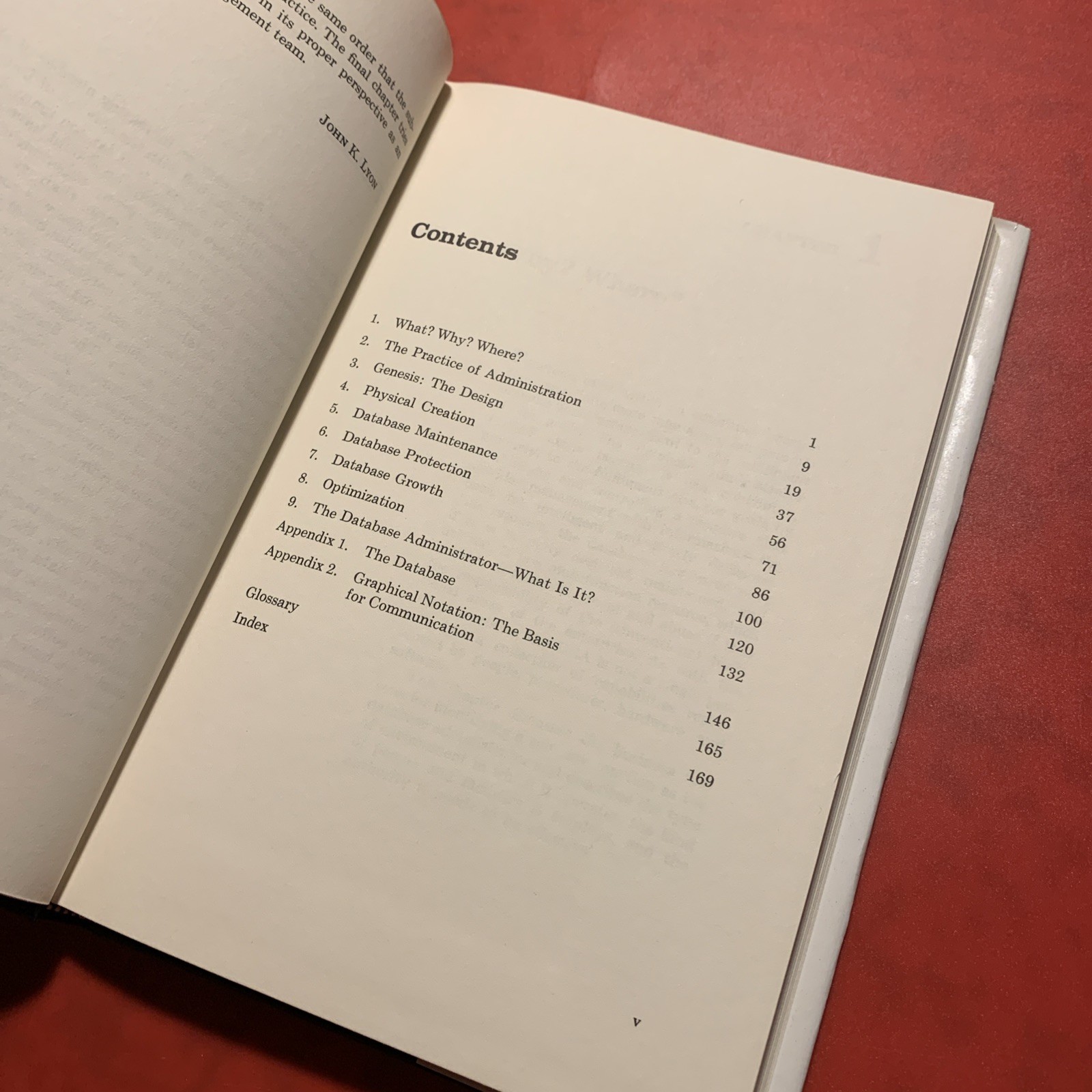 The Database Administrator by Lyon John K. Lyon