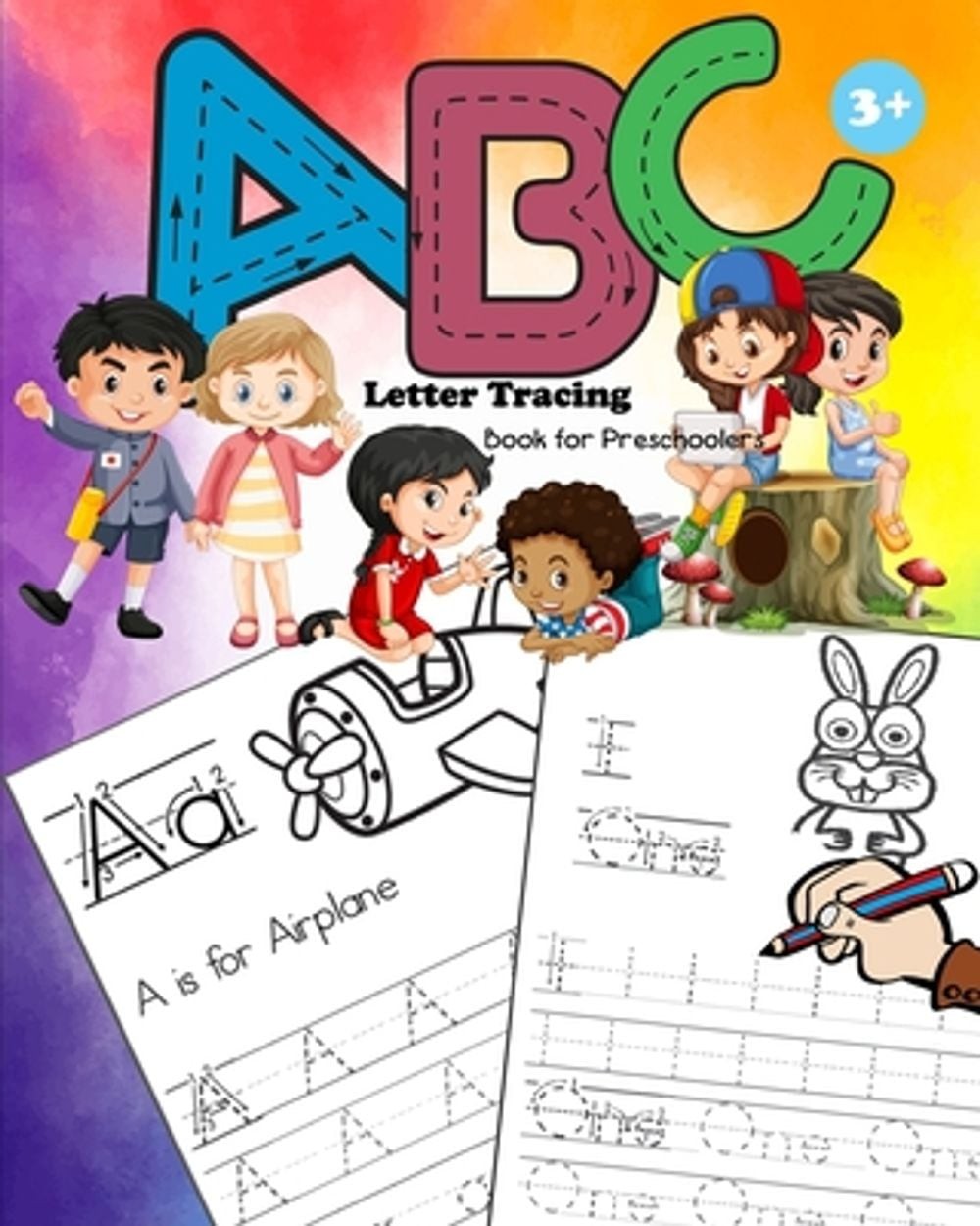ABC Letter Tracing for Preschoolers: Alphabet and Number Handwriting Practice Wo