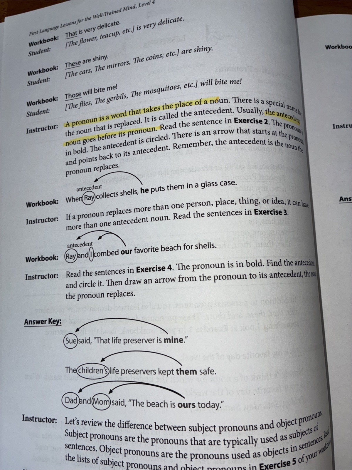 First Language Lessons – Level 4 Instructor&rsquo;s Guide Well Trained Mind ~ by Wise