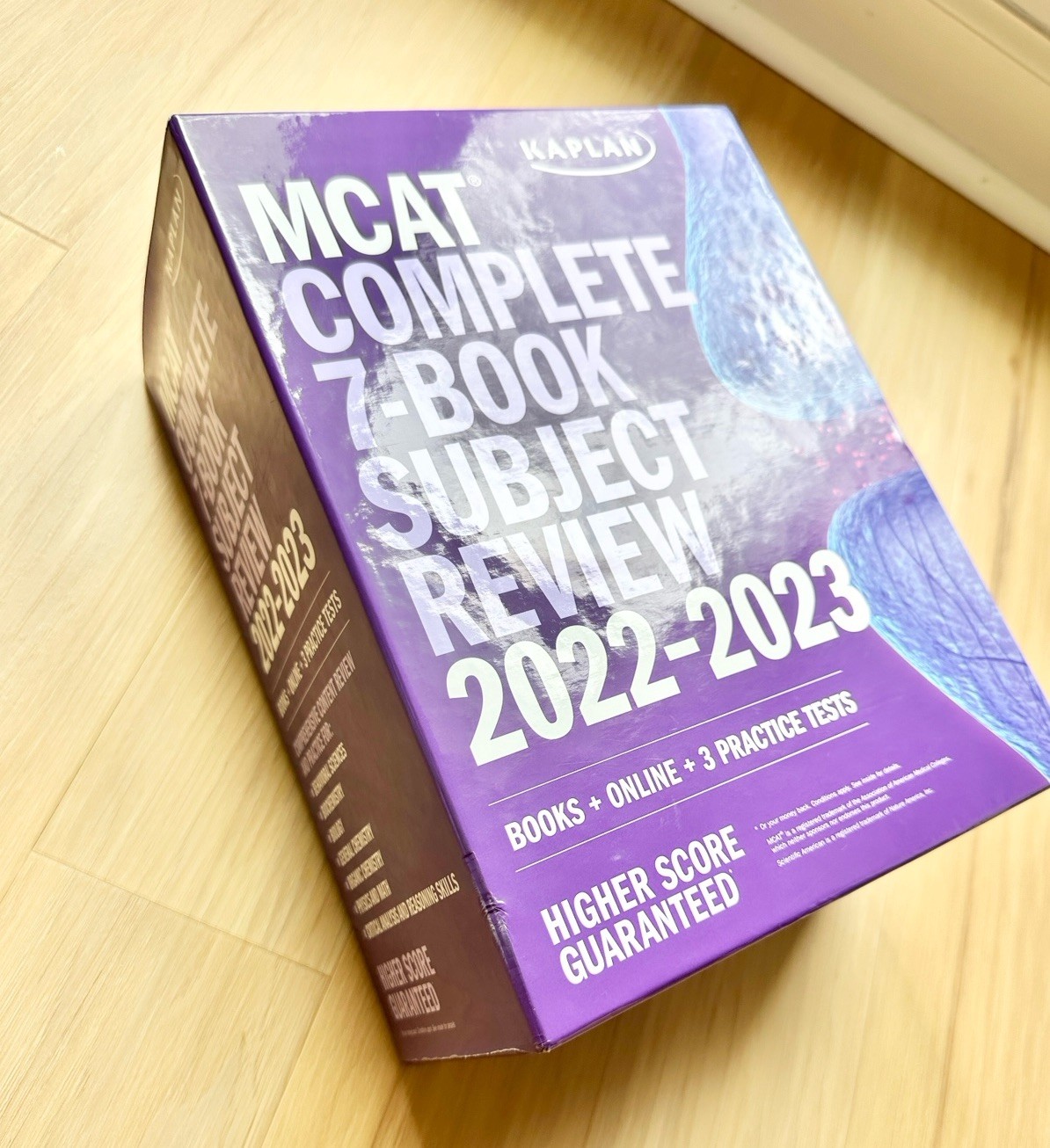 Kaplan Test Prep MCAT Complete 7-Book Subject Review 2022-2023 Bio Chem Math