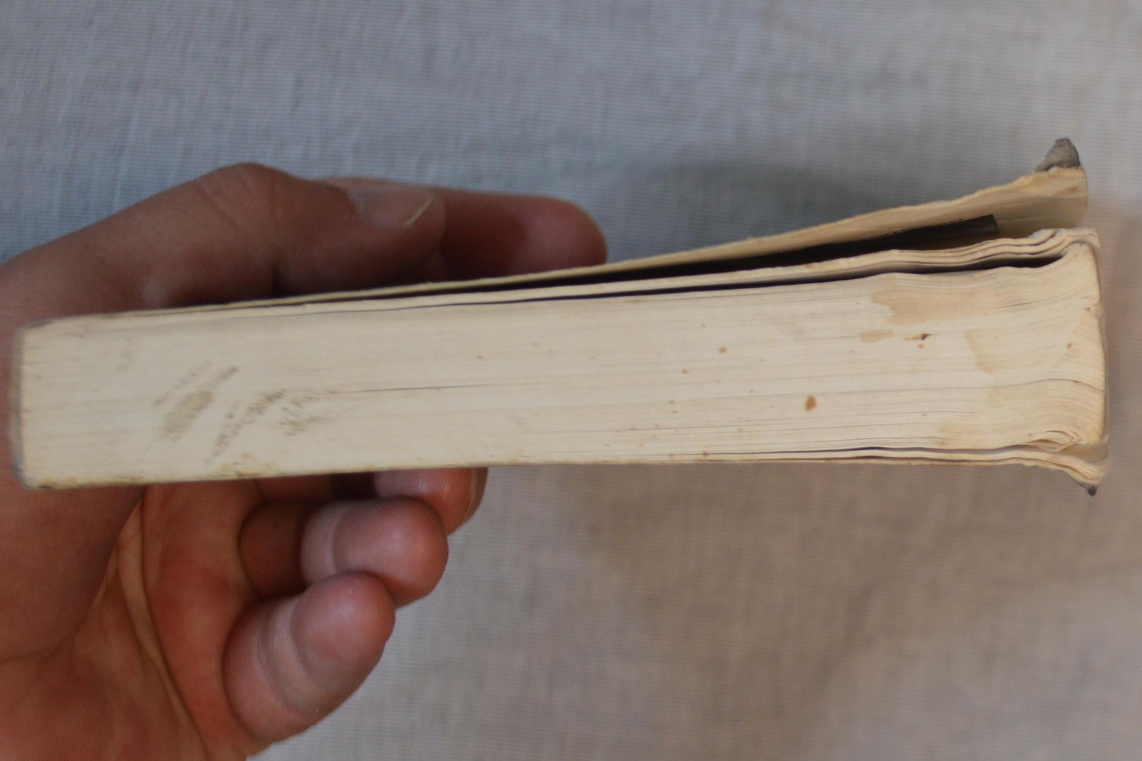 The Grip Book Michael G Uva Fourth Edition Bent pages, Creased cover