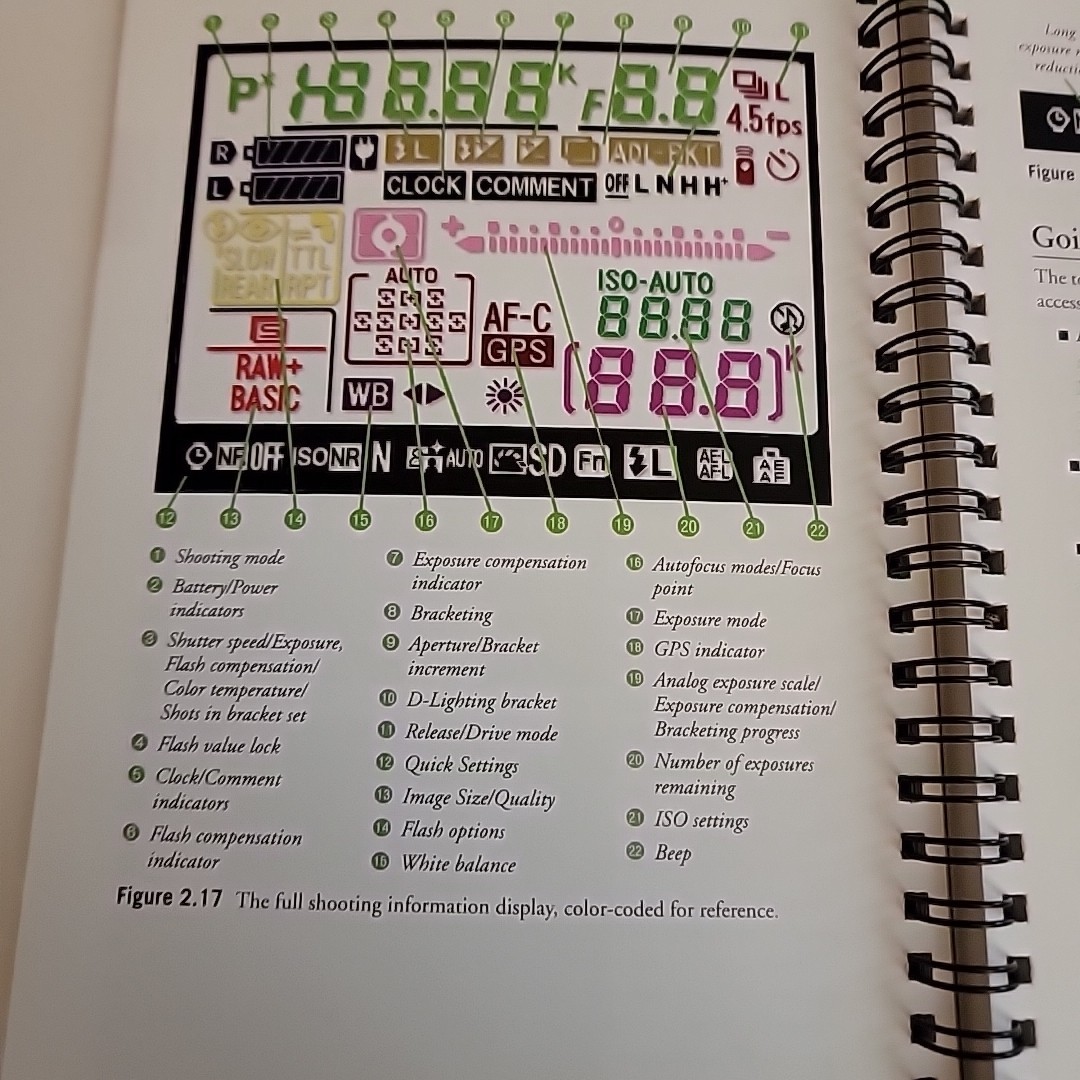David Busch&rsquo;s Compact Field Guide for the Nikon- spiral-bound, 1435458591, Busch
