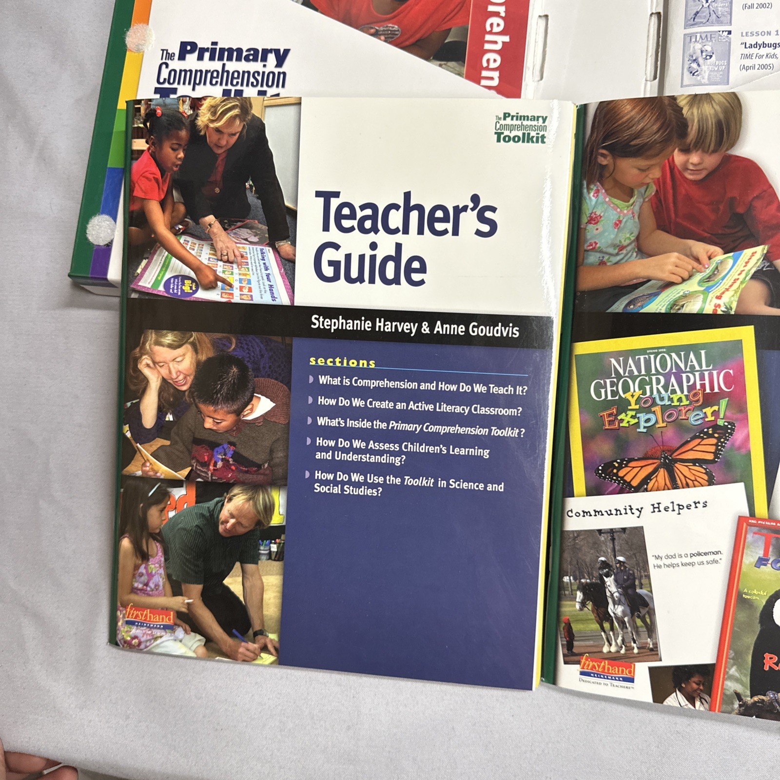 The Primary Comprehension Toolkit: Language & Lessons for Active Literacy K-2