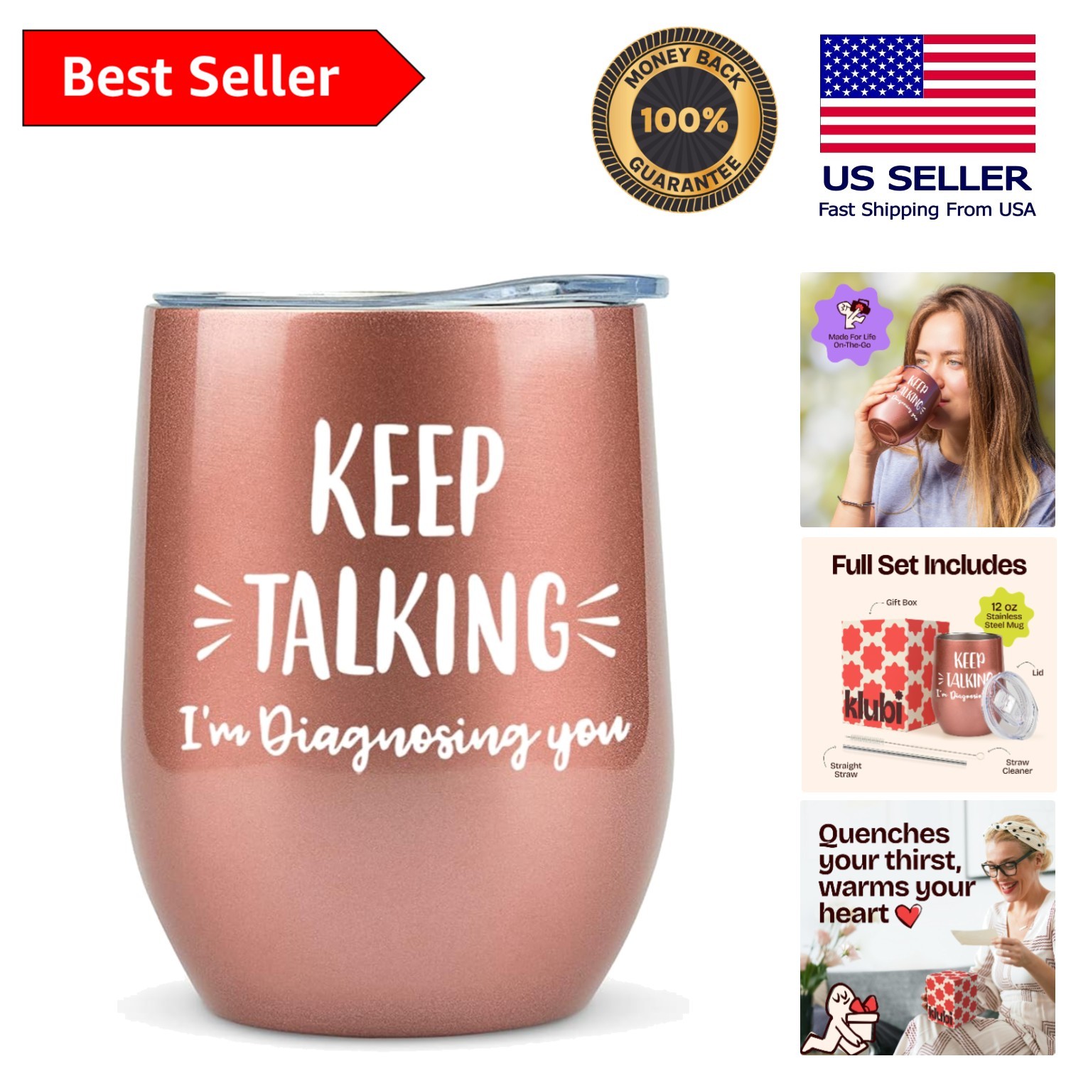 12oz Psychology Tumbler – Keep Talking I&rsquo;m Diagnosing You – Perfect Gift for …