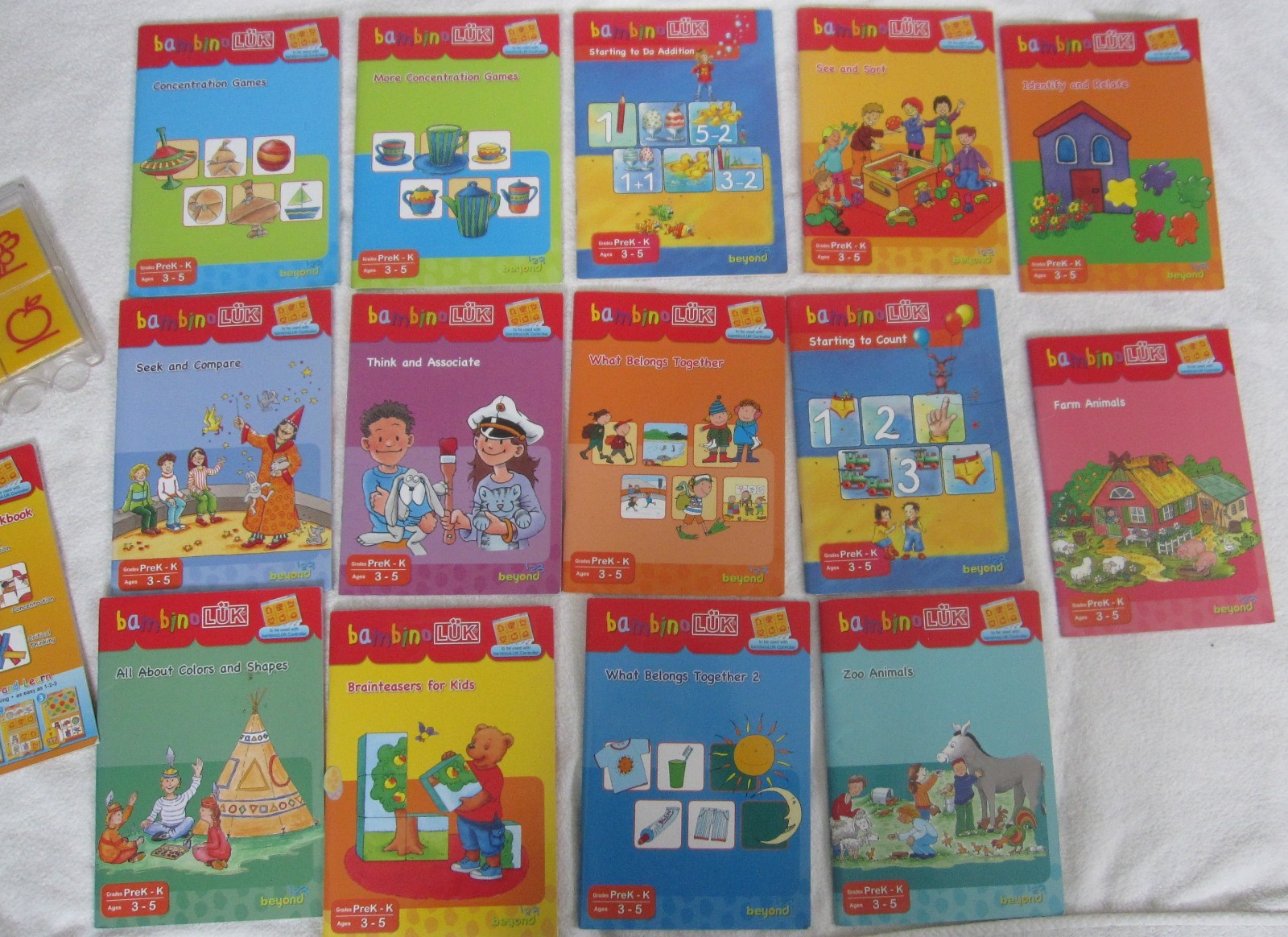 Early Learning 15 Book Set Bambino Luk BambinoLuk Beyond 123 Controller Guide IQ