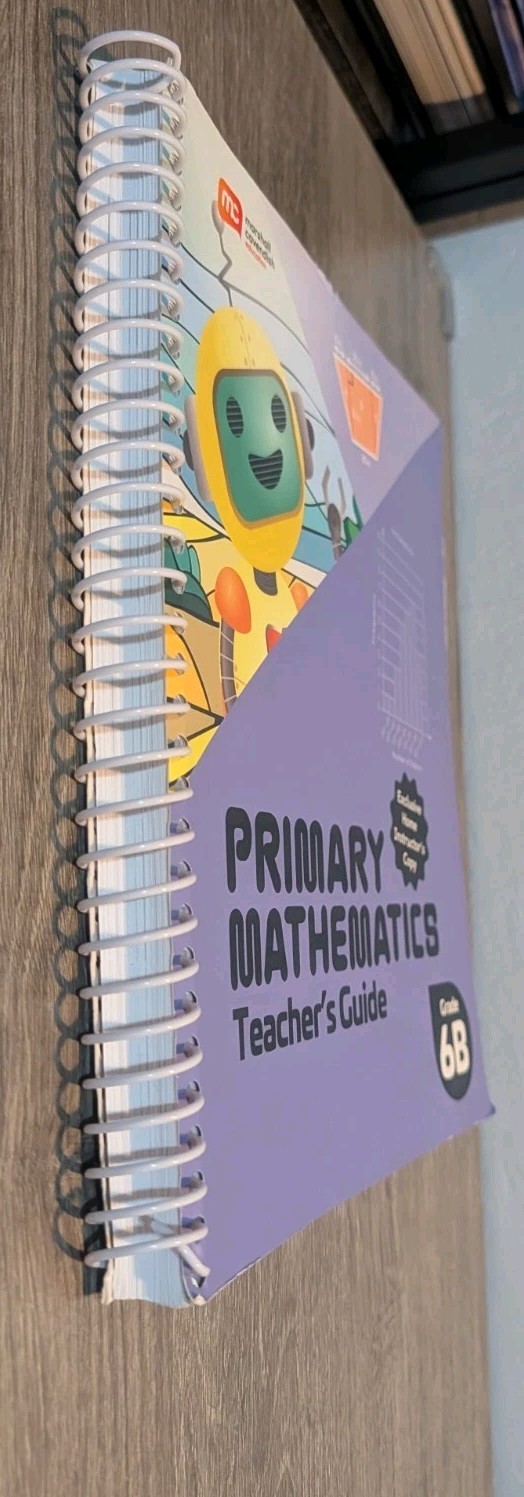 Marshall Cavendish Math Primary Mathematics 2022 Teacher&rsquo;s Guide Grade 6B