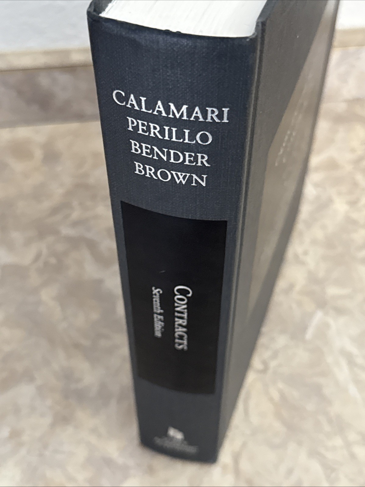 Cases and Problems on Contracts Calamari 7th Edition Like New Hardcover