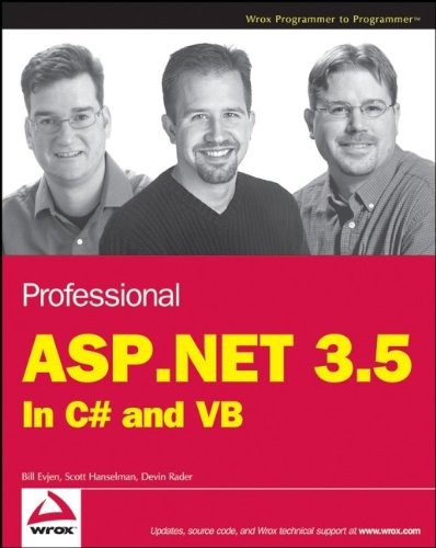 PROFESSIONAL ASP.NET 3.5: IN C# AND VB By Bill Evjen & Scott Hanselman **Mint**
