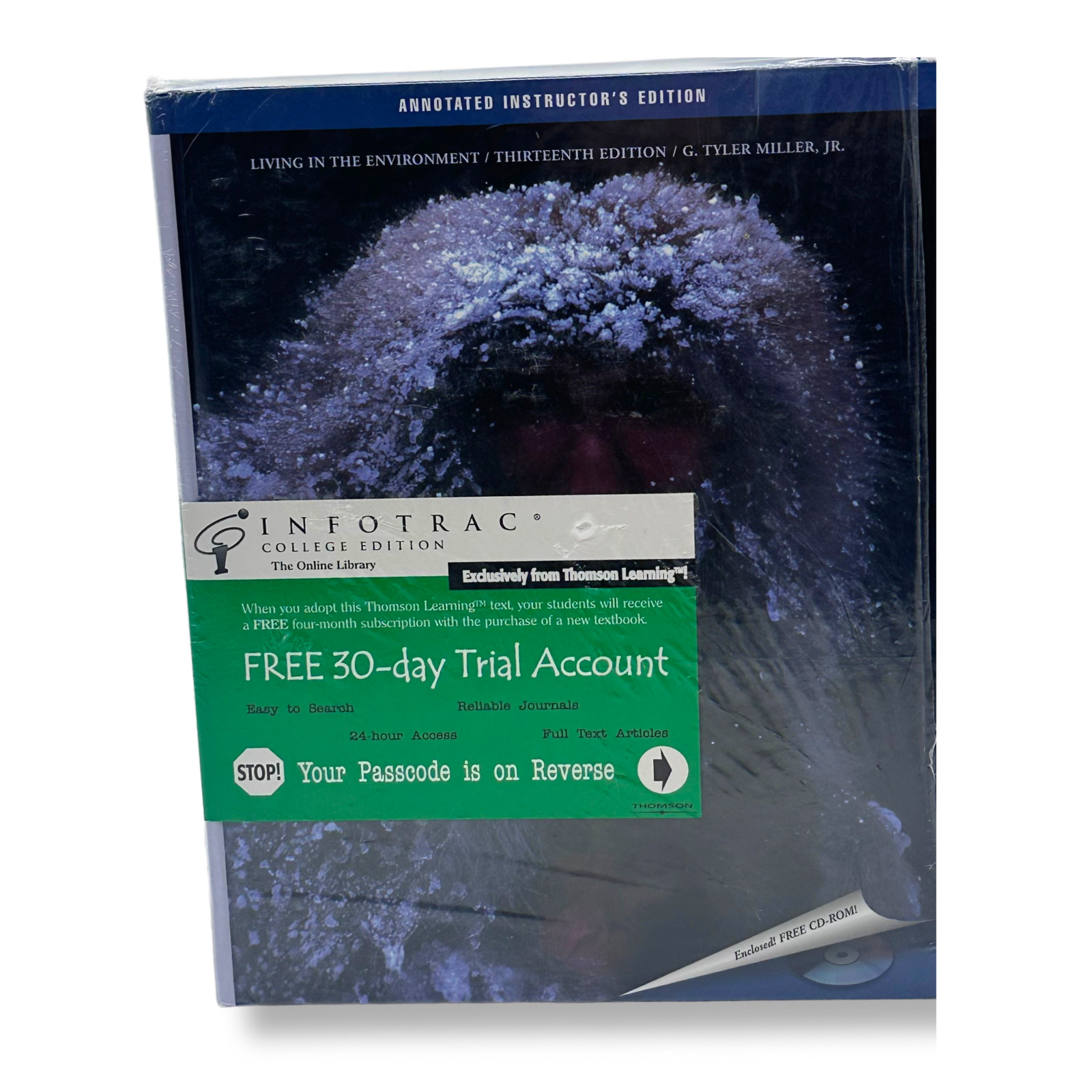 NEW Living In The Environment 13th Edition & CD | Instructor&rsquo;s Edition Annotated