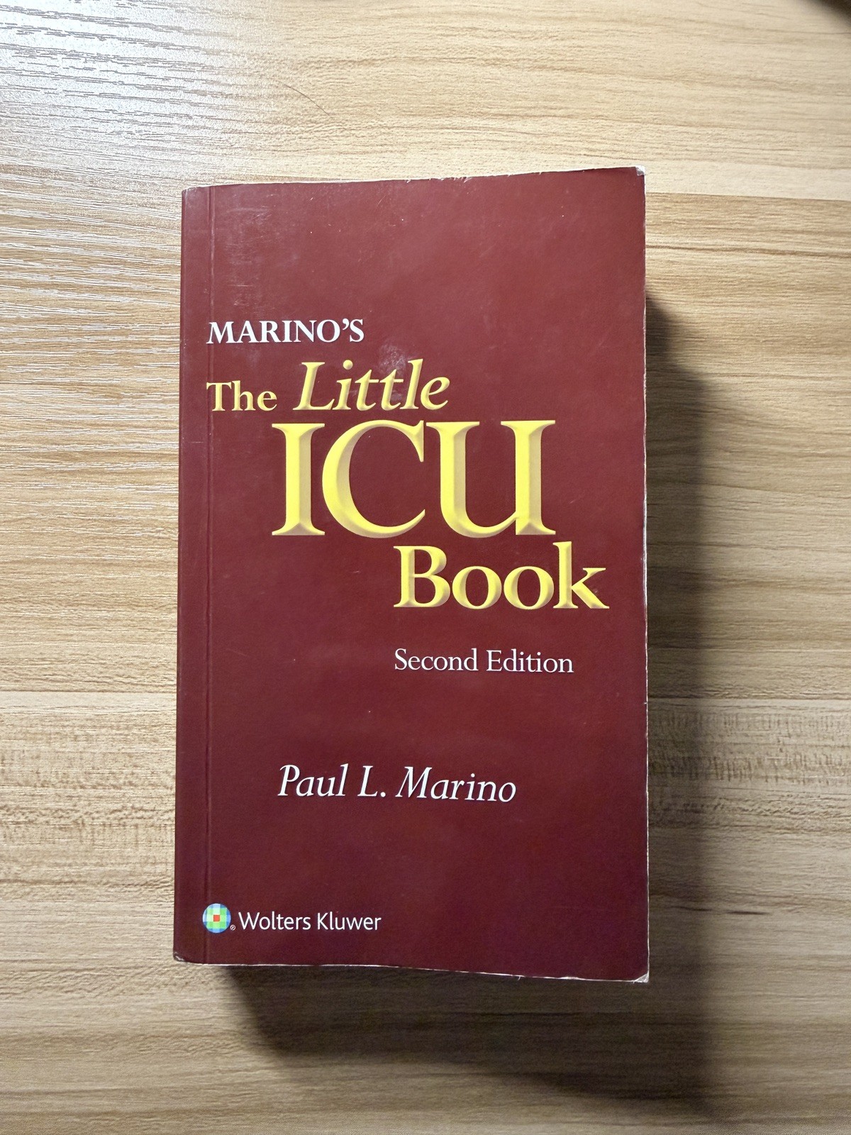 Marino&rsquo;s The Little ICU Book – 2nd Edition, Paul L. Marino