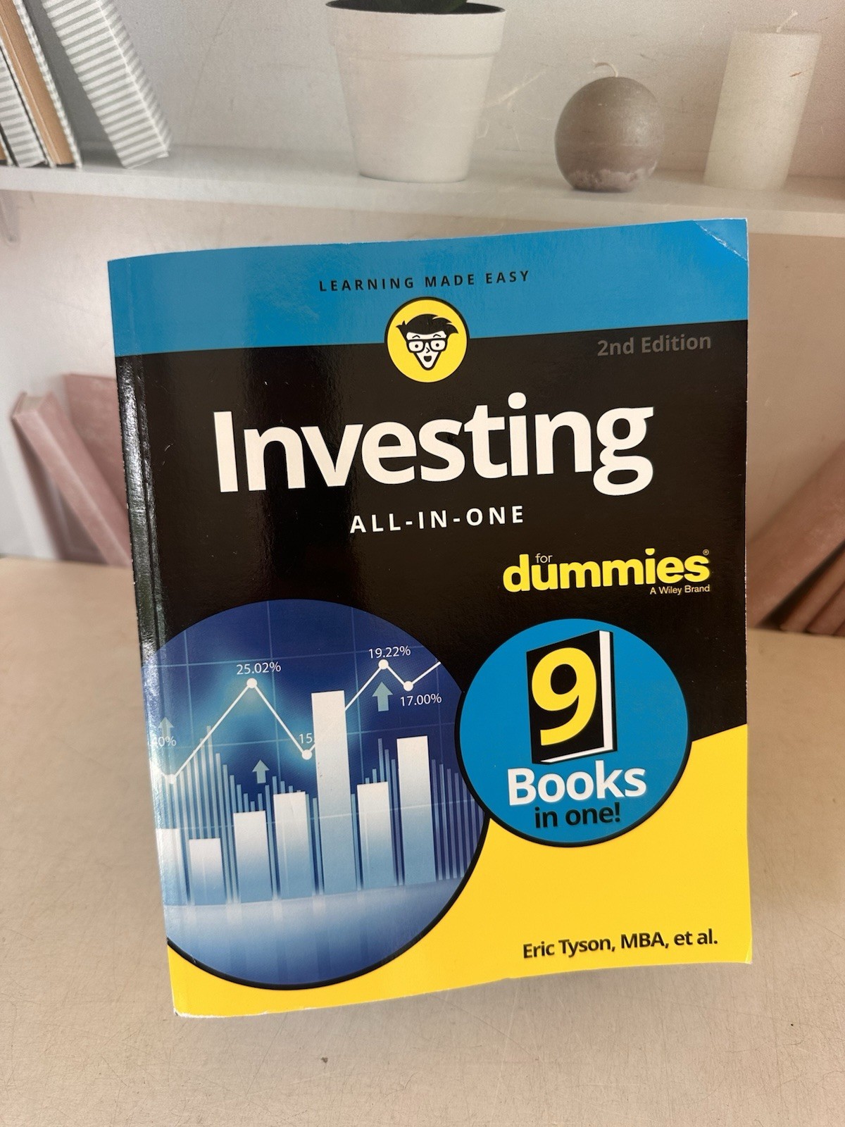 Investing All-in-One For Dummies – Paperback, by Tyson Eric – Good