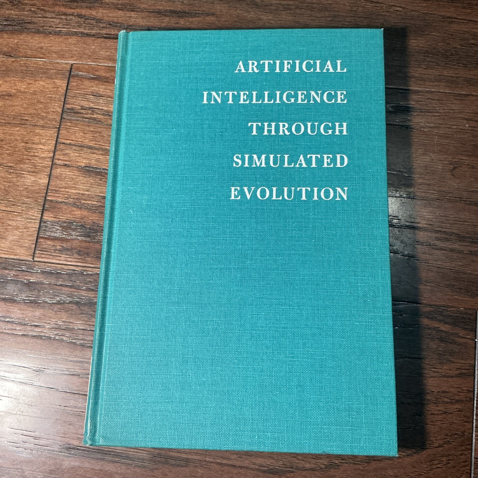 ARTIFICIAL INTELLIGENCE THROUGH SIMULATED EVOLUTION By L. J. Et Al. Fogel