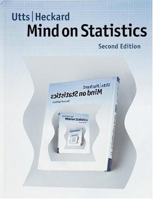 Mind on Statistics Hardcover Robert F., Utts, Jessica M. Heckard