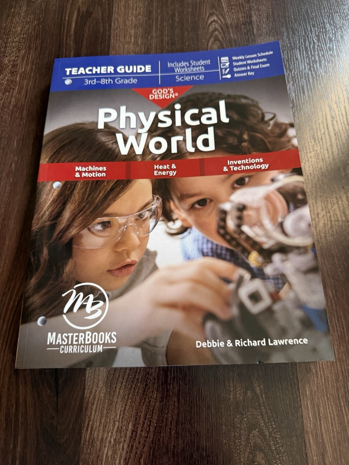 Master Books God&rsquo;s Design Physical World Teacher Guide Worksheets Key