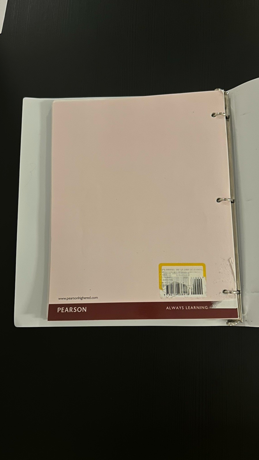 Exploring Research Ninth Edition Neil J. Salkind Loose Leaf Put Into A Binder
