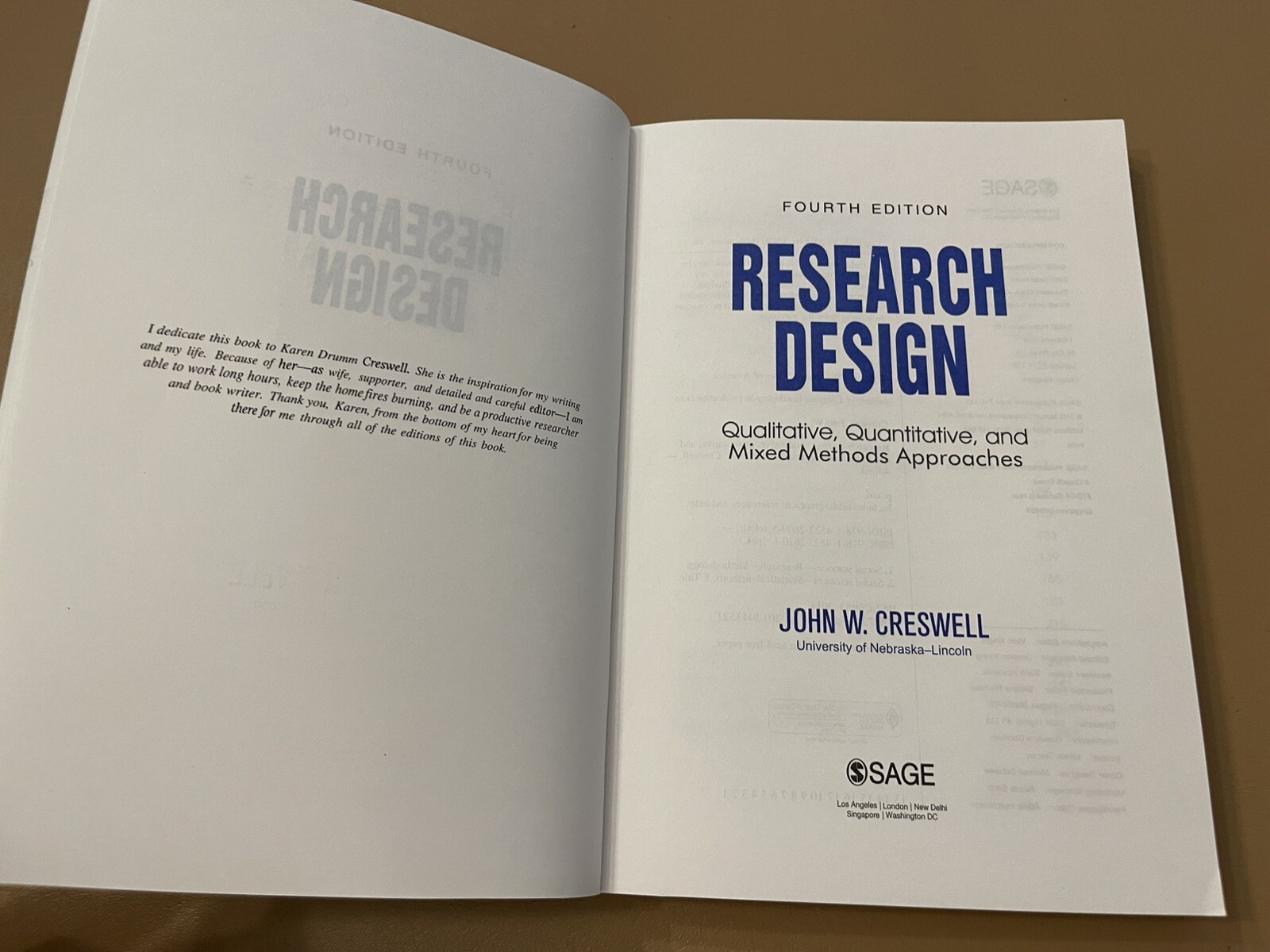 Research Design: Qualitative, Quantitative, and Mixed… – Creswell, John W.