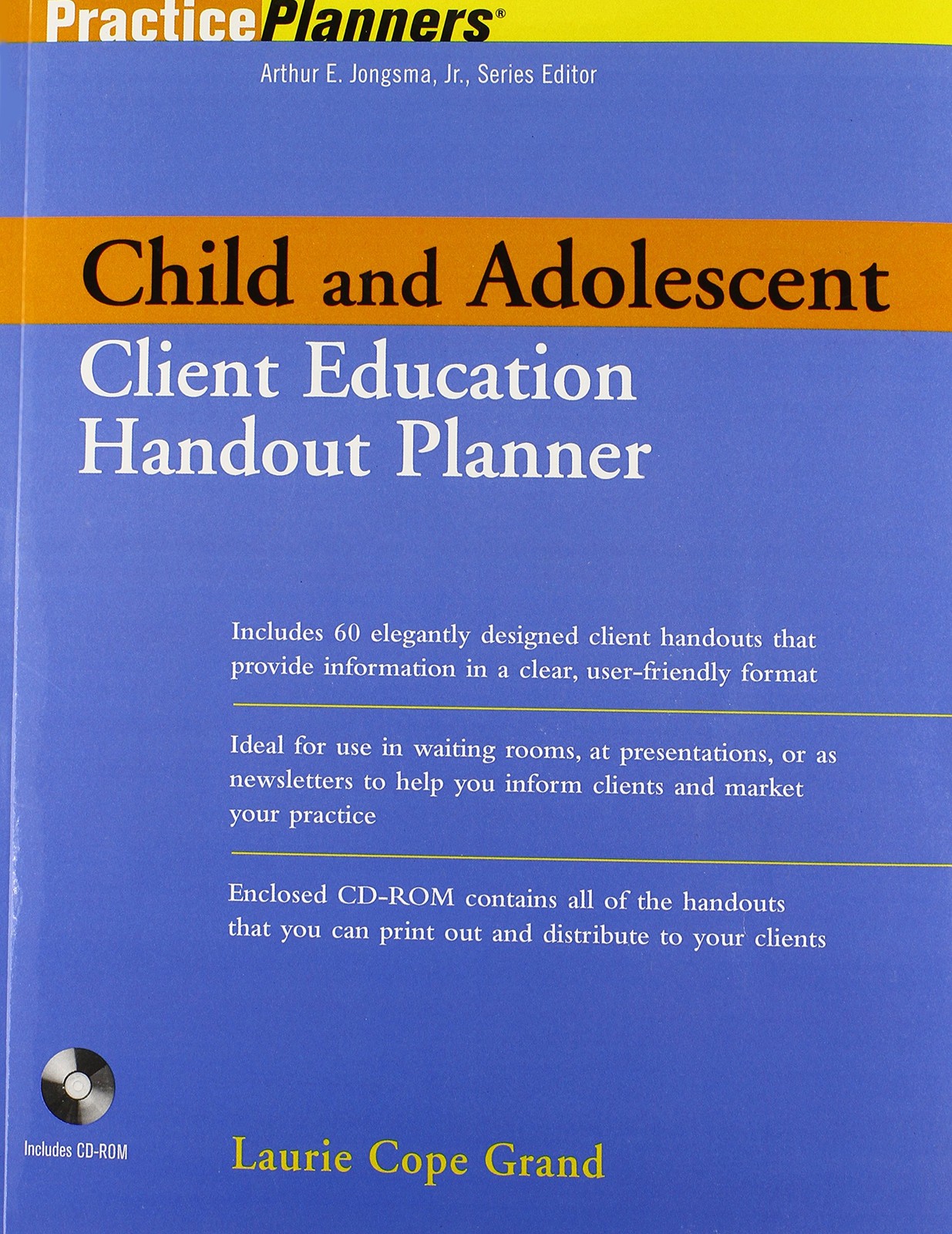 Child and Adolescent Client Education Handout Planner – paperback Grand, Lau…