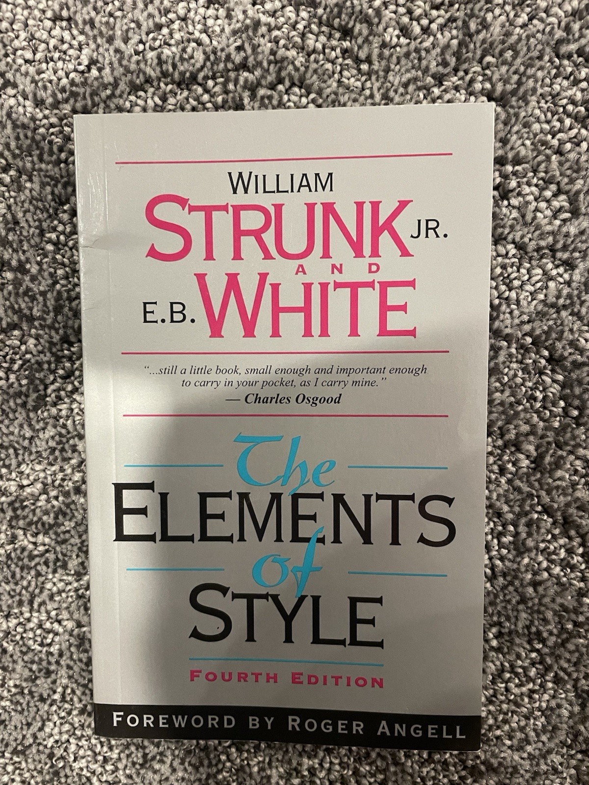 Elements of Style By strunk and white