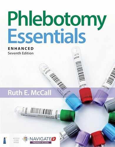 Phlebotomy Essentials, Enhanced – Paperback, by McCall Ruth E. – Acceptable