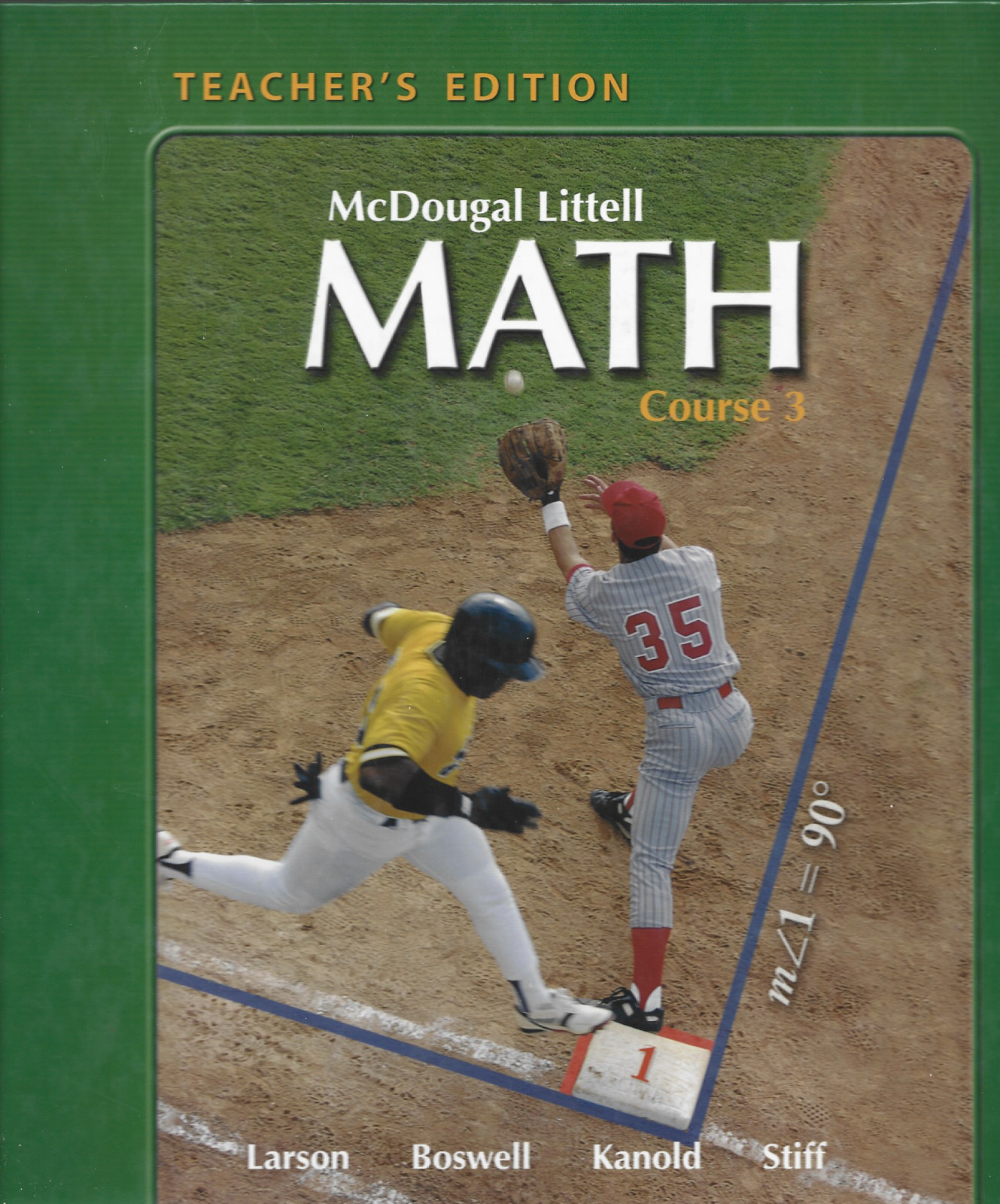 McDougal Littell Math Course 3: Teacher&rsquo;s Edition 2007 Hardcover by Ron Larson