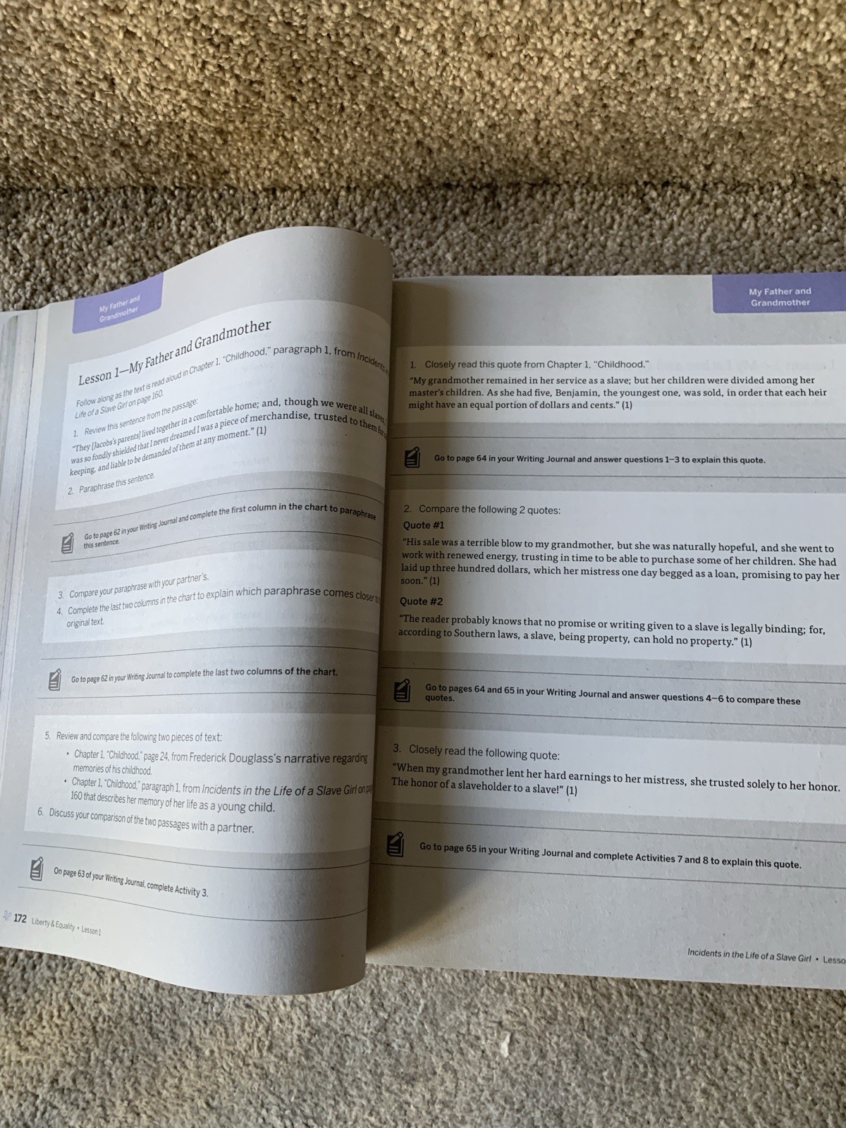 Amplify ELA Grade 8 Student Edition Textbook English Language Arts Curriculum