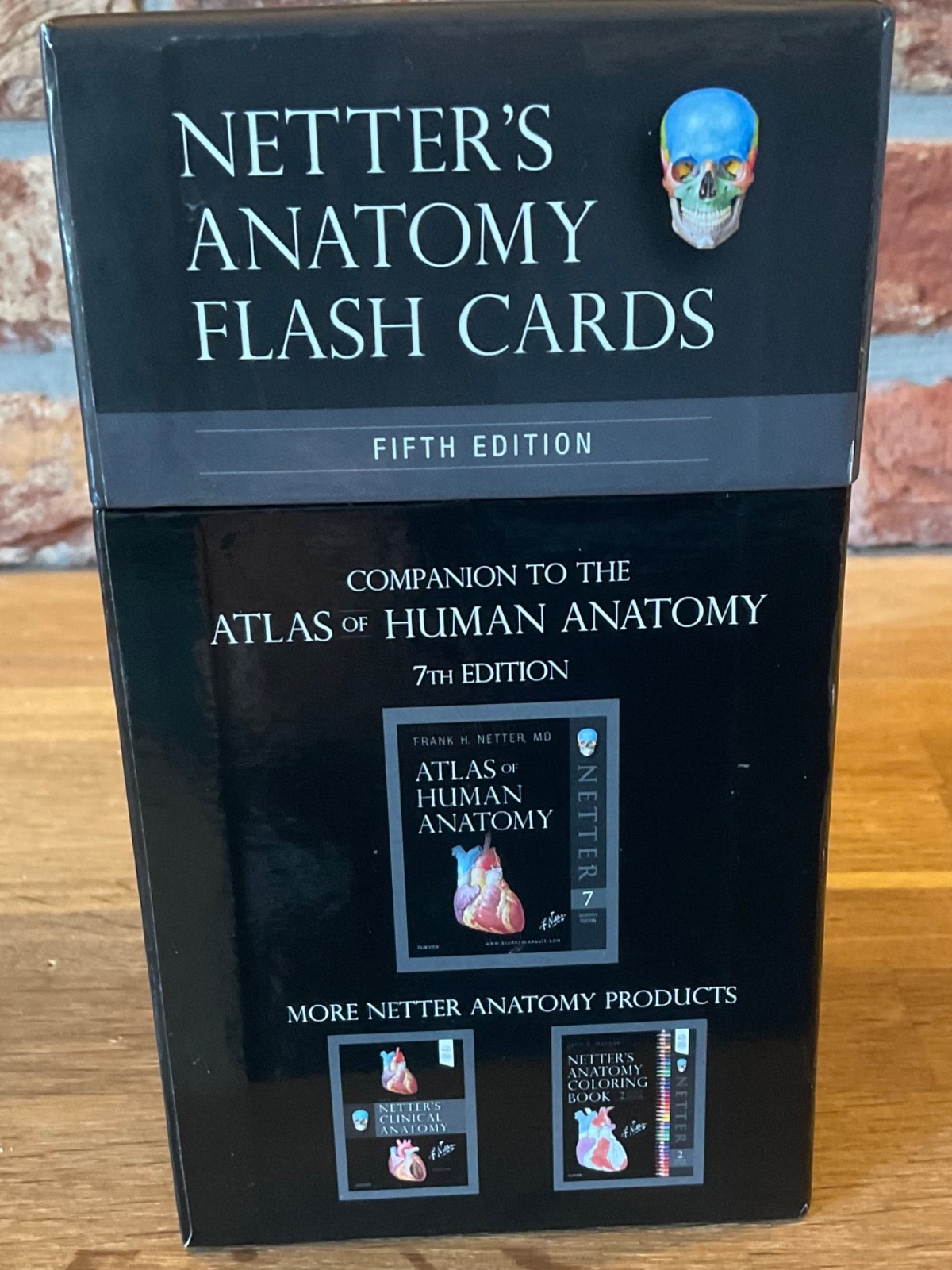Netter Basic Science Ser.: Netter&rsquo;s Anatomy Flash Cards by John T. Hansen 2018 .