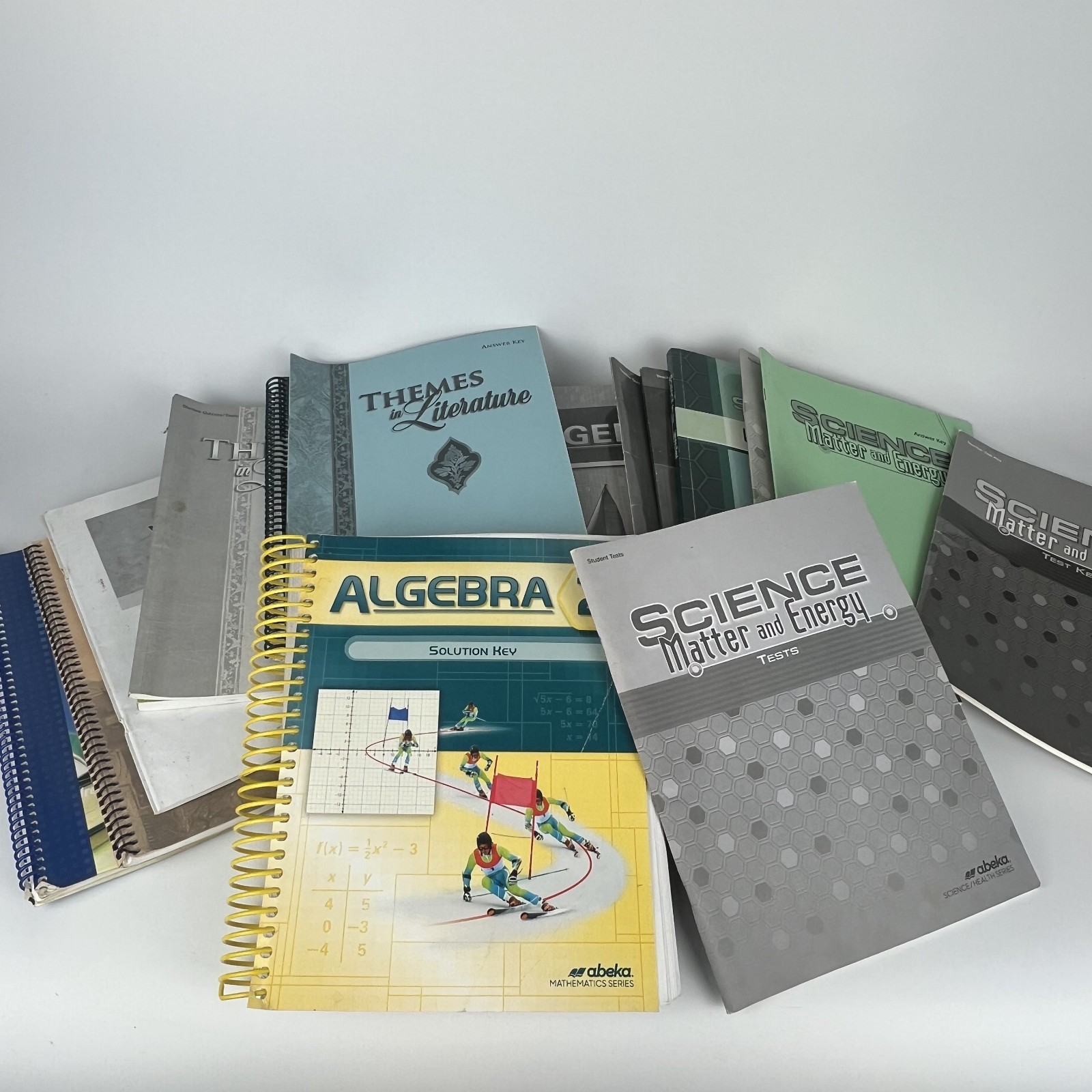 Lot of 20 Abeka Homeschool Workbooks – Mostly Teacher Editions | Mixed Subjects