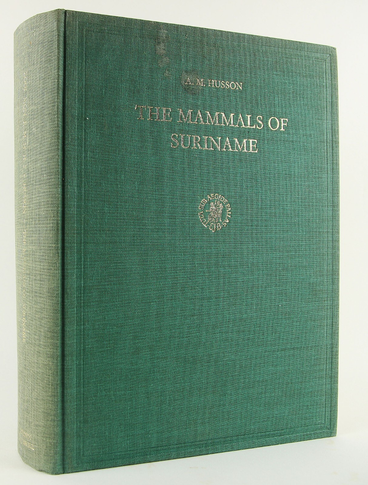 A.M. Husson&rsquo;s The Mammals of Suriname 1978 Brill VG+ Zoology 152 Species