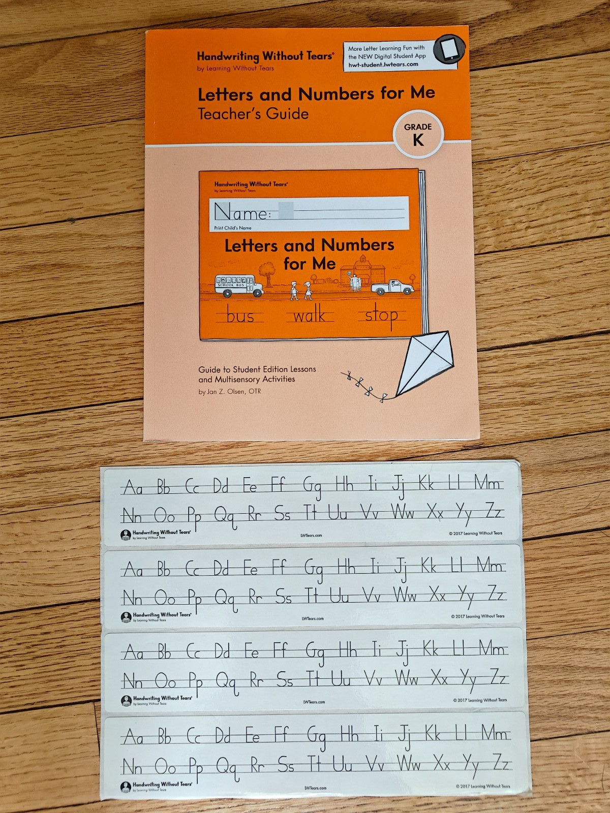 HWT Letters And Numbers For Me Teacher&rsquo;s Guide – Handwriting Without Tears