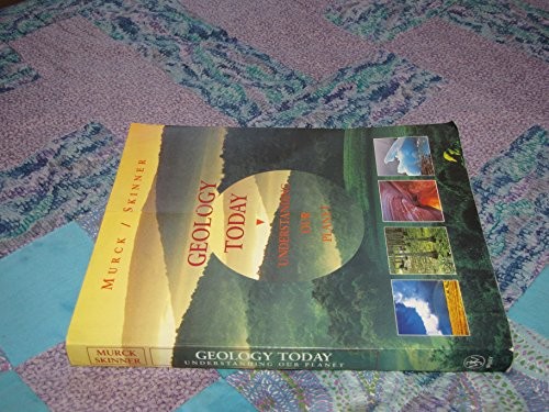 Geology Today: Understanding Our Pl… by Skinner, Brian J. Paperback / softback