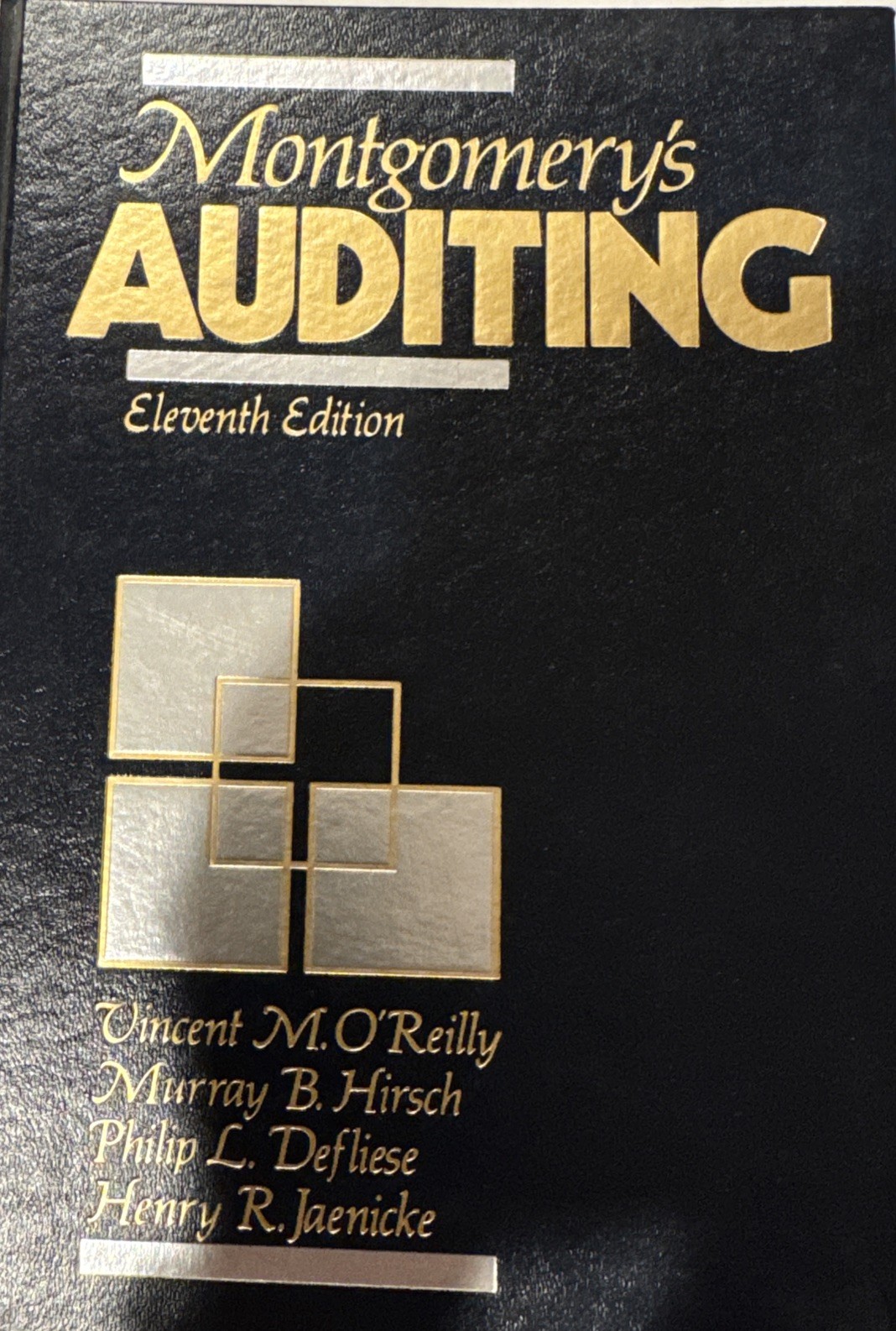 Vintage Cooper & Lybrand book , by O&rsquo;Reilly, Hirsch, Defliese, Jaenicke 1990