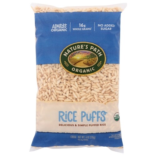 Cereal Puff Rice Org Case of 12 X 6 Oz By Natures Path