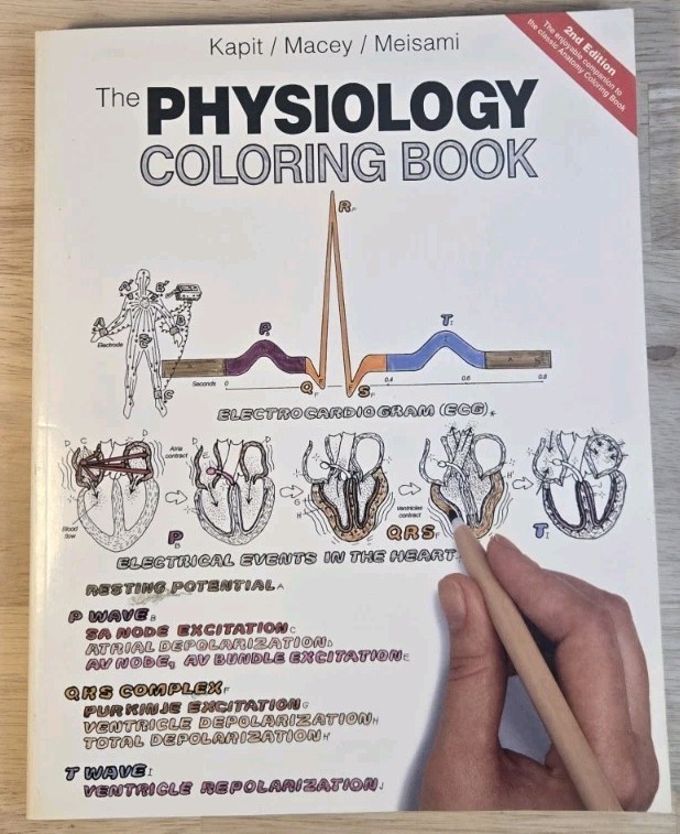 Physiology Coloring Book by Wynn Kapit, Esmail Meisami and Robert Macey…