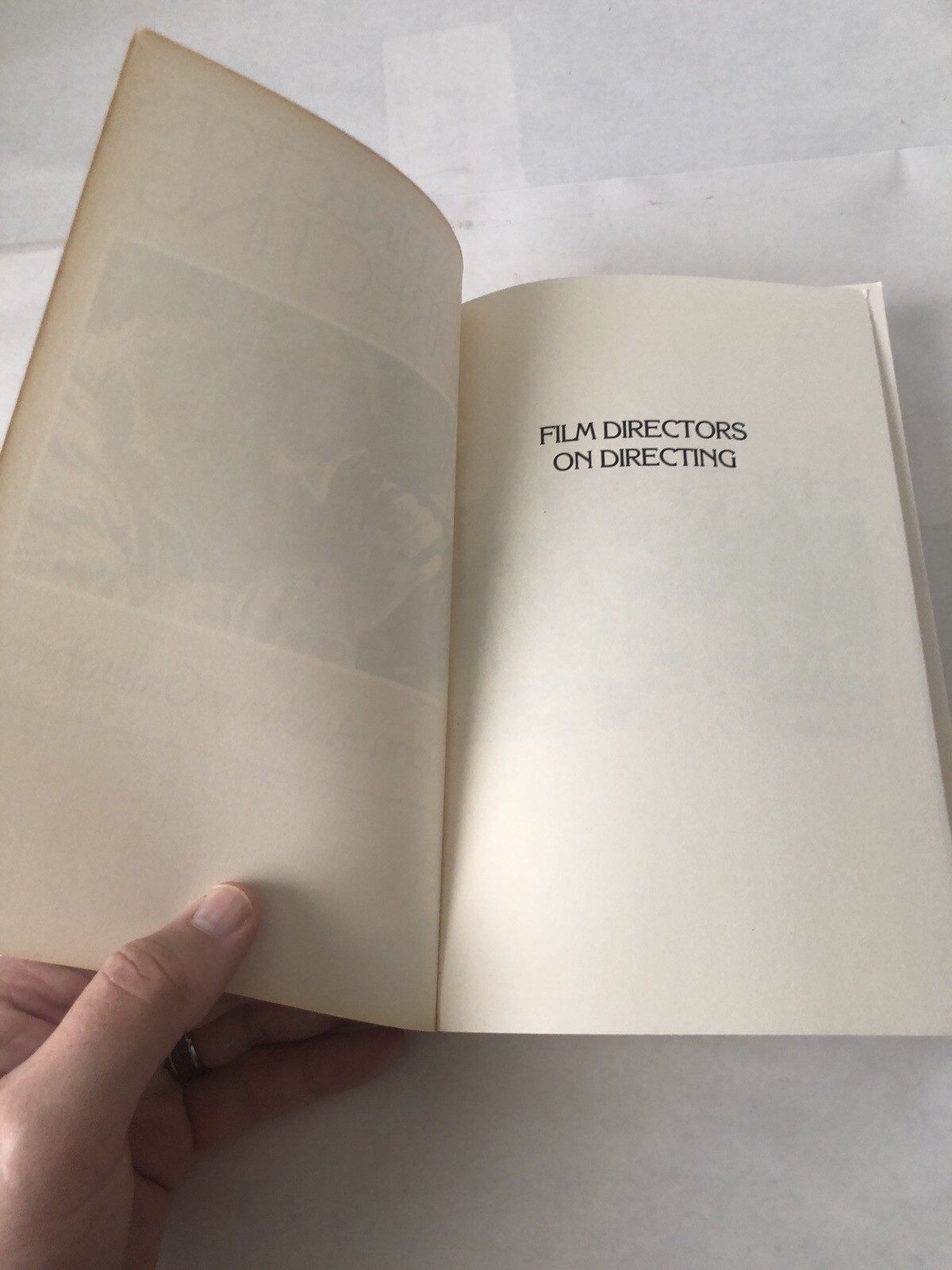 1st Edition! Brand New! Film Directors On Directing, John Andrew Gallagher