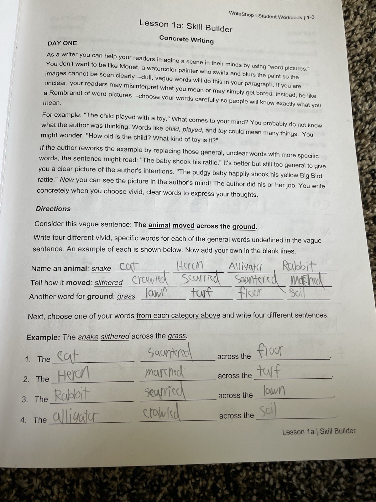 Demme Learning WriteShop I Student Workbook 5th Ed Intermediate HS ISBN