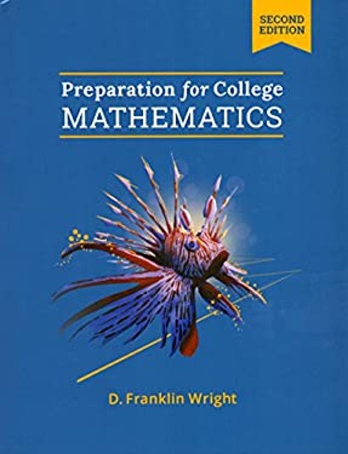 Preperation for College Mathematics D. Franklin Wright