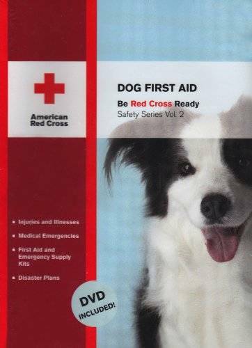 Dog First Aid [With DVD] (Red Cross Ready Safety) – Spiral-bound – GOOD
